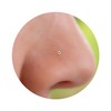 u&i Sterling Silver 1mm Nose Stud - Ultra Tiny 24