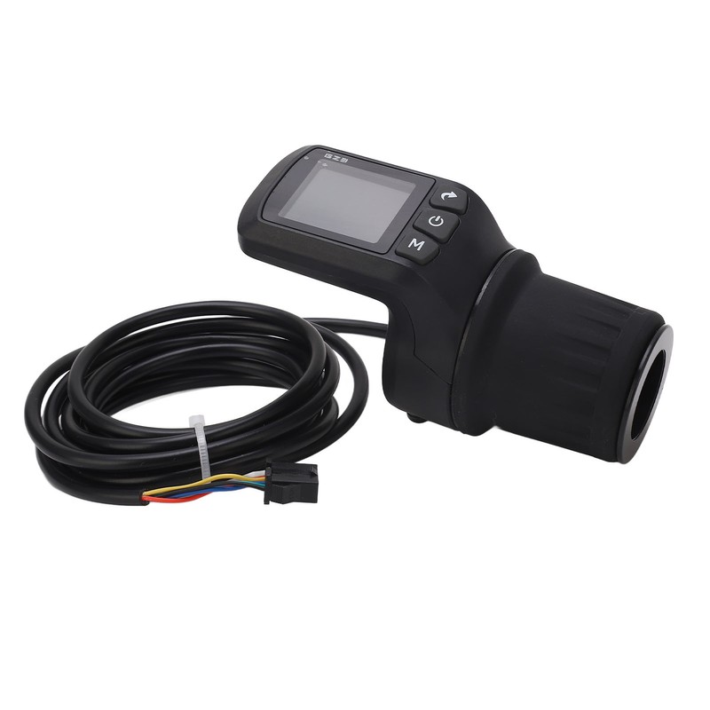 Electric Bike Meter Kit ABS LCD Display Panel Half Handle