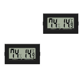 BOMATA Hygrometer Thermometer, Indoor and Outdoor Digital Hygrometer for Temperature Measurement H901-V1