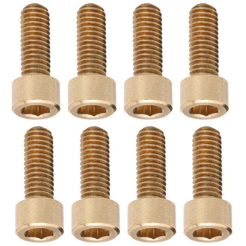 50Pcs Cap Hex Socket Screw Copper Fastener Hardware Tools Industrial