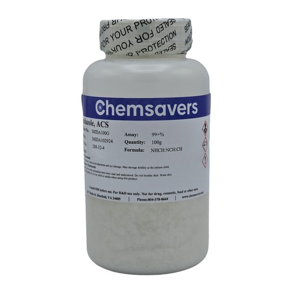 Imidazole, ACS, 99+%, 100g