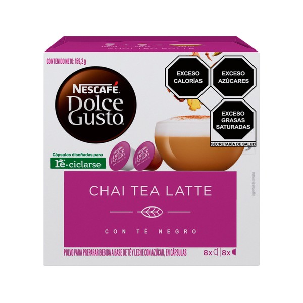 Nescafé Dolce Gusto Sabor Chai Tea Latte, 16 cápsulas