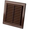 150 x 150 mm Brown Plastic Ventilation Grille – Exhaust