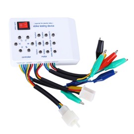 Brushless Motor Tester Plastic Brushless Motor Control Tester for Electric Cars and E-Bikes, 115 x 80 x 26 mm