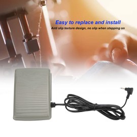 Control de Pie para Máquina de Coser Pedal Brother, Pedal de Interruptor de Pie Pedal de Control de Velocidad con Cable de 153 Cm para Fábrica de Costura Doméstica