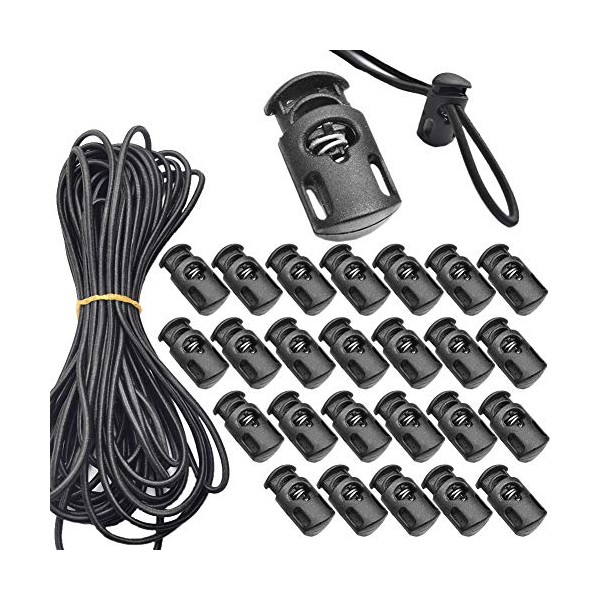 10 Meter 3mm(1/8Inch) Elastic Bungee Shock Cord Stretch String +25