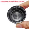 Qrity Pack of 2 Kitchen Sink Drain Pipe Sealing Cap