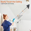 Loebelle Wall Cleaner Mop with Long Handle 76 Inch, Baseboard