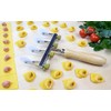 Tagliapasta.com Adjustable Dough Cutter with 4 Smooth Pom blades 990230