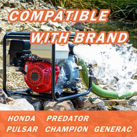 781238 Mechanical Seals Replacement Kit Fit for Honda 2" 3" Gas Semi-Trash Water Pump For Champion for Predator For Generac For Pulsar WT30XK4A WB20XT3 WH20XTAF (2 pcs)