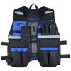 MELOTOUGH Tool Vest for Men Reflective Safety Tool Vest with