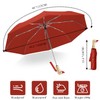 Natuquebrela Duckhead Windproof Travel Umbrella - Auto Open Close Foldable