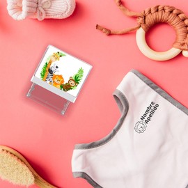 Sello Personalizado Para Marcar Ropa Autoentintable - Agrega Tu Nombre Cinta Termoadhesiva de Regalo (León)