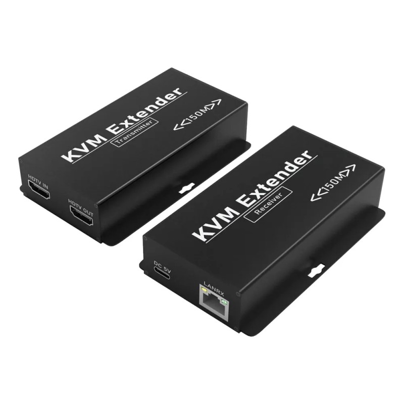 Extensor Kvm Hdmi A Rj45 Ethernet Sobre Cat5e/6/7 150m