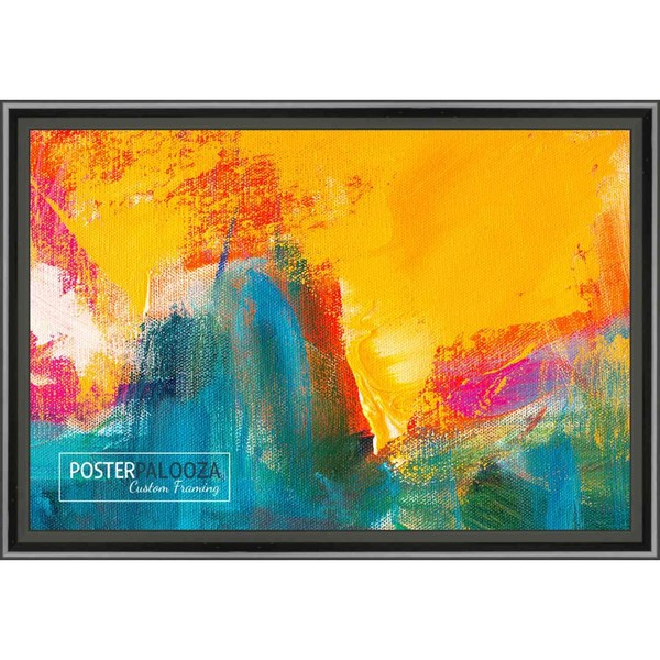 Poster Palooza A3 16.5x11.7 Lacquer Black Complete Wood Picture Frame