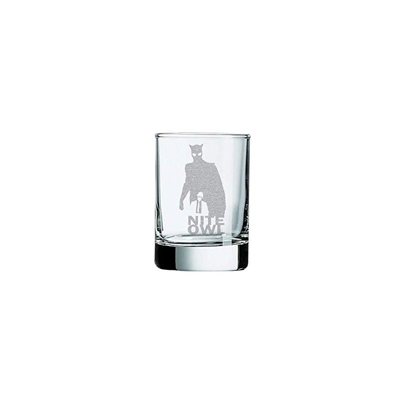 Watchmen shot glass/votive holder - Nite Owl Silhouette