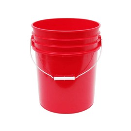 Blue Dragon 5 Gallon Heavy Duty Round Bucket - Red