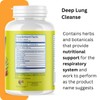 Deep Lung Cleanse 60 Veggie Caps - Herbal Respiratory Supplements