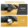 SQQP Side Mirror Cover Protector Trims Compatible with 2021 2022