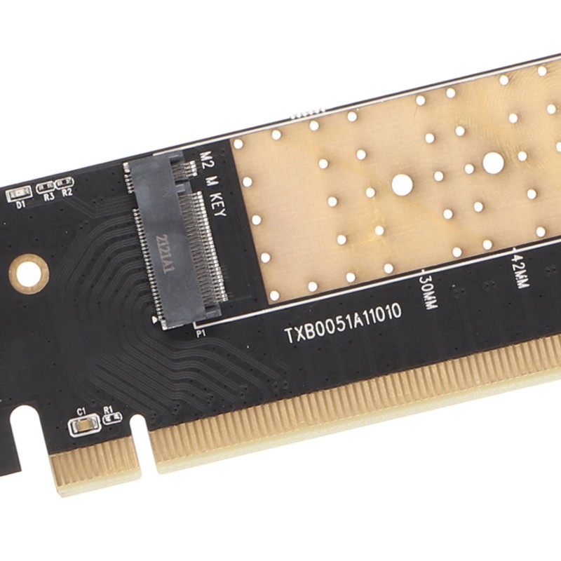 M.2 NVMe to PCIe 3.0 X16 Adapter Up To 32Gbps