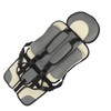 Children Safety Seat Simple Car Portable Seat Foldable Adjustable Strap
