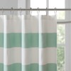 Madison Park MP70-1485 Spa Waffle Shower Curtain 72x72 Aqua,72x72