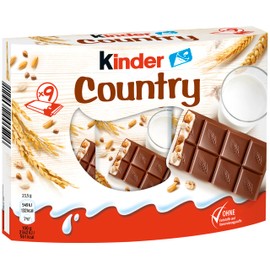 Kinder Country Bar 9 Bars 212g