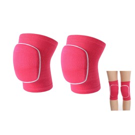 Dance Knee Pads, Elastic Protective Knee Pads for Dancers, Non Slip Knee Brace for Women Girls, Soft Breathable Knee Pads Knee Compression Sleeve for Dance Sports Yoga Volleyball