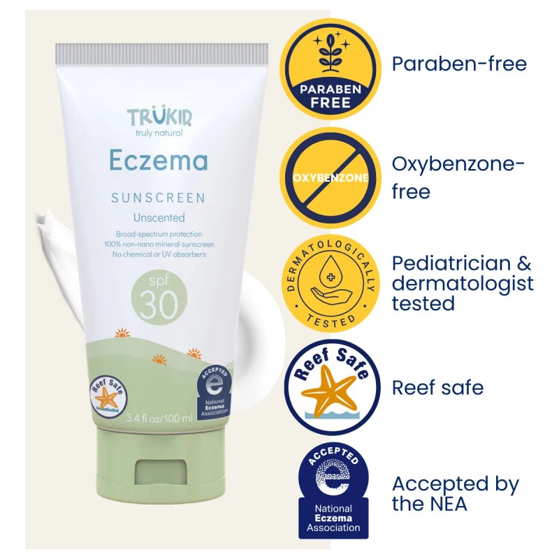 Trukid Eczema Spf 30+ Protector Solar Protección Uva/uvb Par