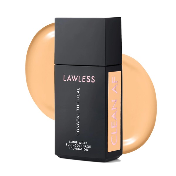 LAWLESS Conseal The Deal Long-Wear Full-Coverage Foundation Golden