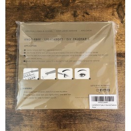 Lashview Individual Eyelashes Kit w/ tweezers & glue