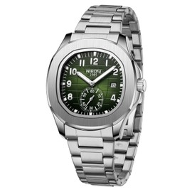 NIBOSI Uhren Herren Analog Quarz Armbanduhr Herren Wasserdicht Datum Herrenuhren Business Casual Armbanduhr Geschenke für Männer