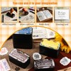 Sgphrzlt Washable Stamp Pads, Craft Ink Pads for Rubber Stamps,