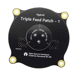 Aihasd 5.8GHz 9.4dBi Triple Feed Patch Antenna SMA Directional Circular for FPV Racing RC Drone