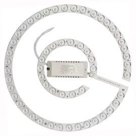 45W LED Close to Ceiling Flush Mount Fan Fandelier Retrofit Light Kit Replacement Engine Panel Board Light Bulb, 3CCT 3000K/4500K/6000K (45W)