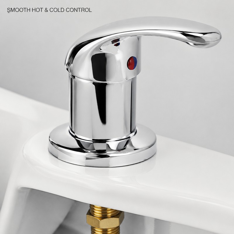 Salon Shampoo Bowl Faucet Kit with Vacuum Breaker and Sprayer
