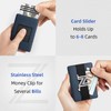 Zitahli Wallet - Minimalist Credit Card Holder with Money Strap,