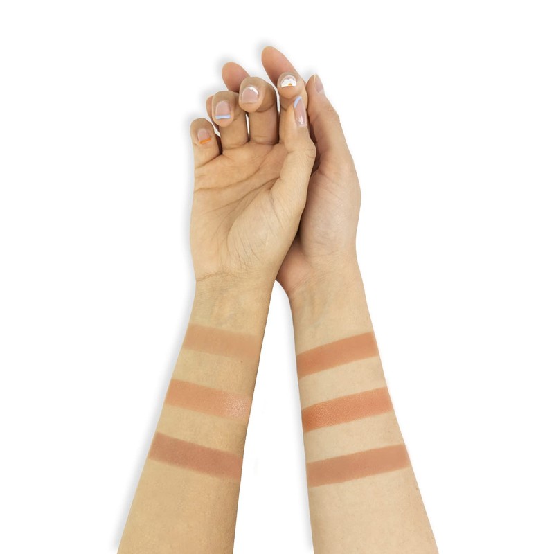 Yuya - Republic Cosmetics Paleta de Rubores Tres Tonos "Besos