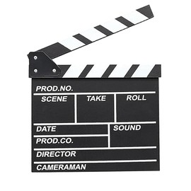 Black wooden film flap, film flap, director flap, directors clapper board for film, film flap for shoot, props, director flap, for shoot, commercials, cinema decoration, TV series, home decoration