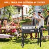 ADREAK Outdoor Grill Cart, Portable Grill Table for Blackstone Griddle,