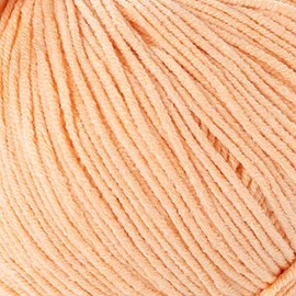10 Ball (Skeins) Etrofil Jeans Yarn, 55% Cotton 45% Acrylic, Each 50 g (1.76 oz), 160 m (174 yds), Yarn Weight: 2 : Fine-Sport, Salmon - 032