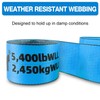 4" x30' Winch Straps with Flat Hook Flatbed Tie Downs