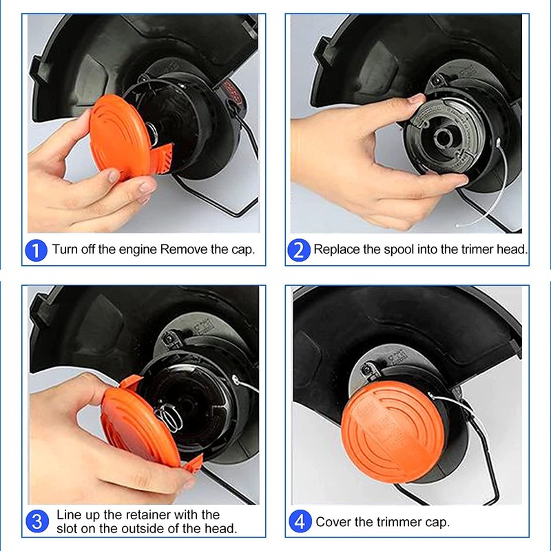 10 PCS AF-100 String Trimmer Line Replace, 30ft 0.065-inch AF-100