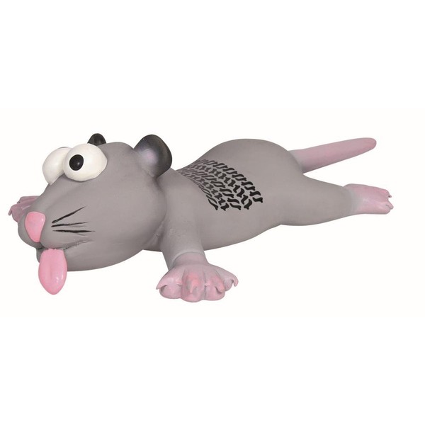Trixie Dog Toy Mouse With Tyre Tracks, Latex, 22 Cm Pet Dog