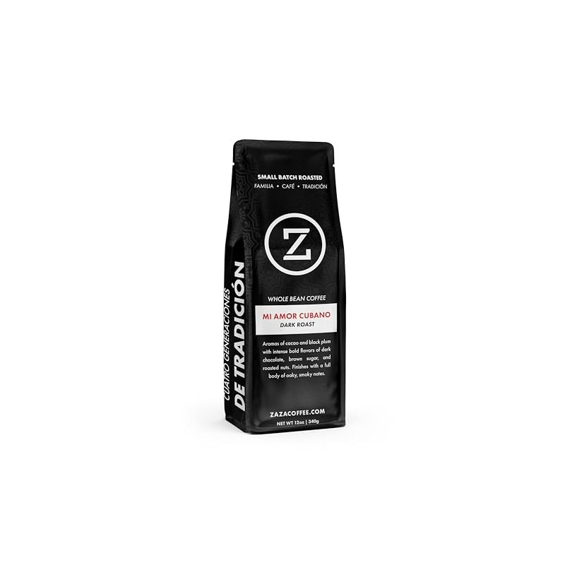 Zaza Coffee Mi Amor Cubano Dark Roast Coffee - Whole
