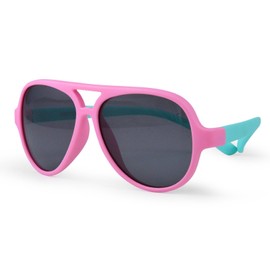 Silicone Polarized Sunglasses for Kids Aviators Boys Girls Children Age 3-8