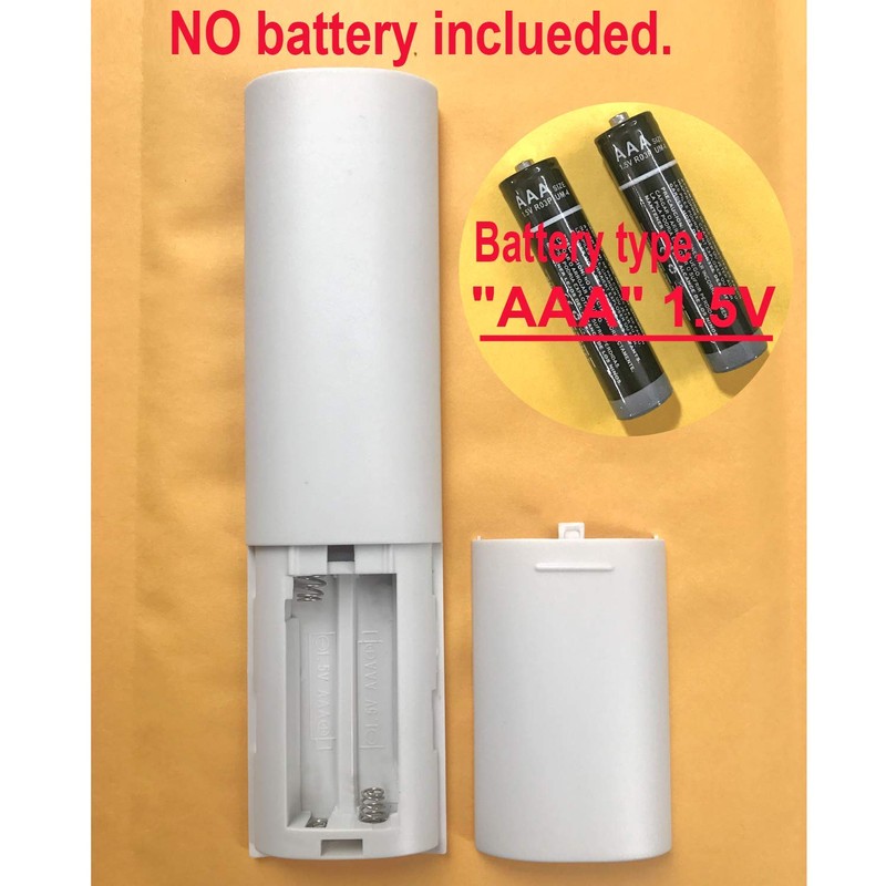 BOLUOBEN Replacement Remote Control for Dyson AM02 Tower Fan Silver