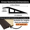 1/2" to 3/5" Height Threshold Ramp - Rubber Threshold, Floor