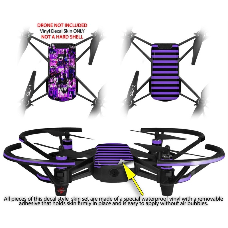 Skin Decal Wrap 2 Pack for DJI Ryze Tello Drone