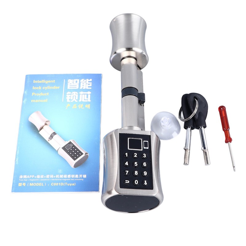 Fingerprint Lock Bluetooth Reliable Safe Rugged for Tuya Smart Password